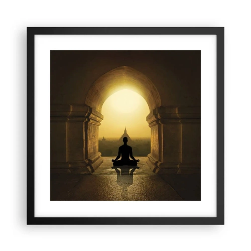 Poster in black frame - Full Harmony - 40x40 cm