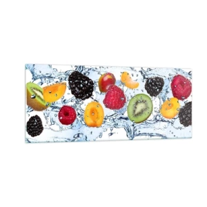 Glass picture - Play with Us - 100x40 cm