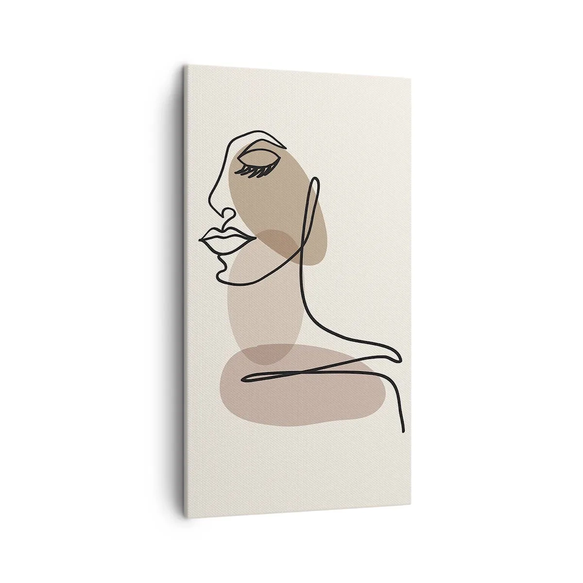 Canvas picture - Listening to Herself - 45x80 cm