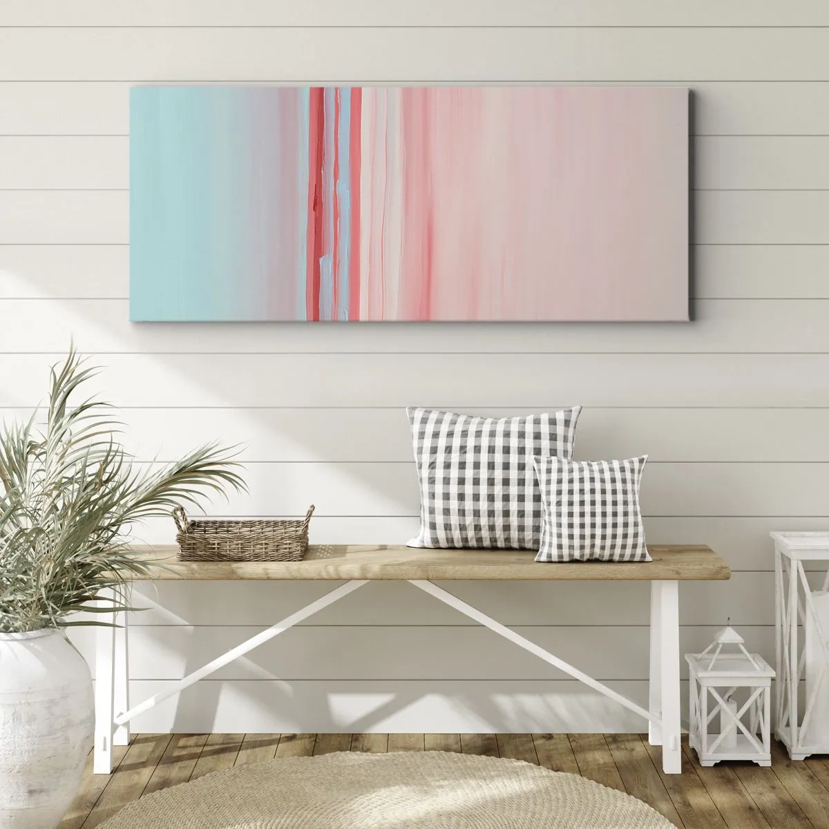 Canvas picture - Abstract at Dawn - 140x50 cm