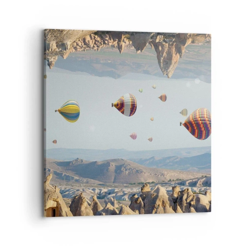 Canvas picture - Here Everything Is Possible - 70x70 cm