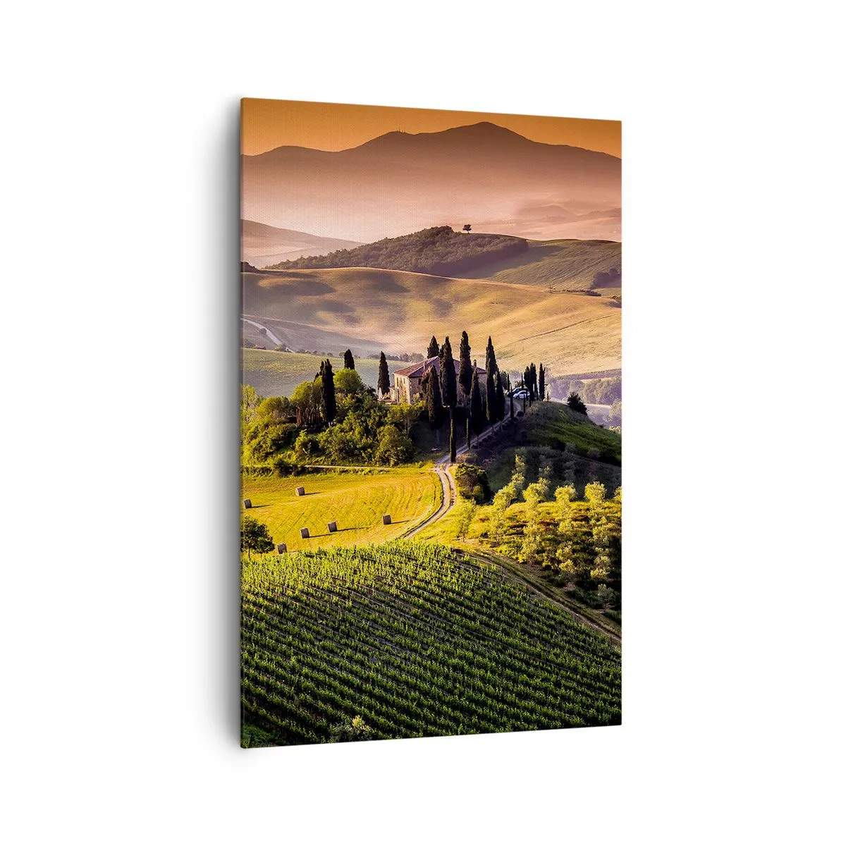 Canvas picture - Arcadia - Tuscan Landscape - 80x120 cm