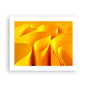 Poster - Like Waves of the Sun - 50x40 cm