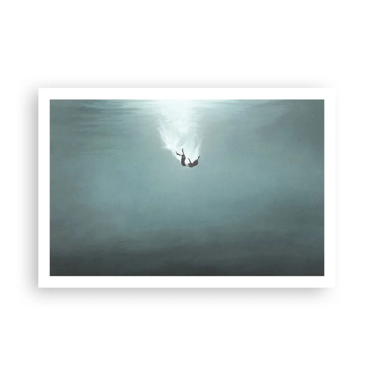 Poster - In the Arms of the Ocean - 91x61 cm