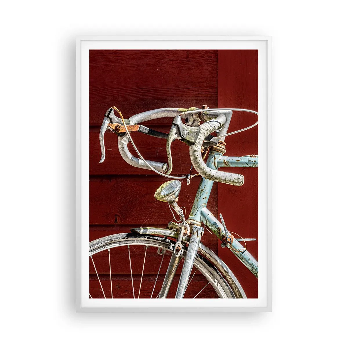 Poster in white frmae - Born for Victories - 70x100 cm