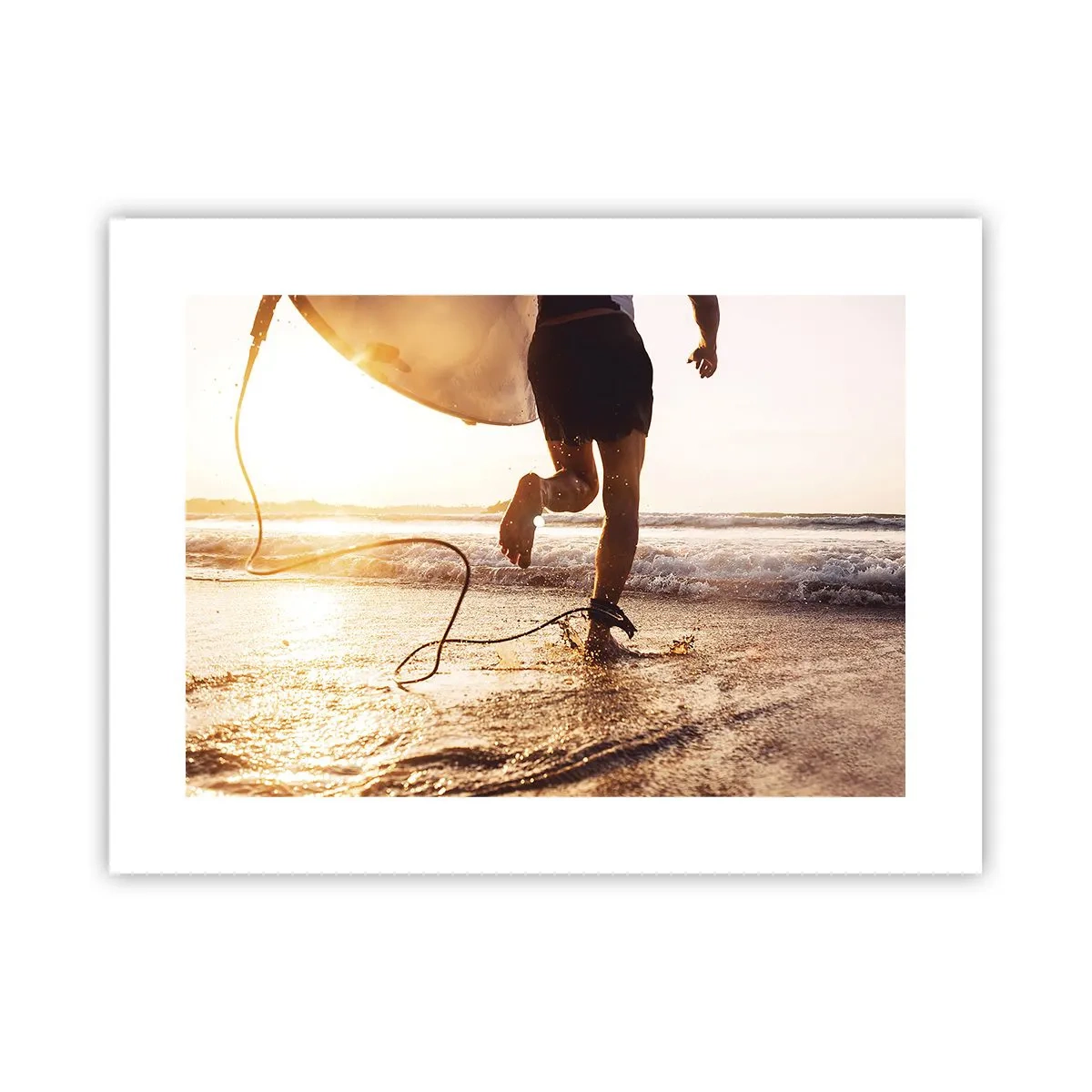 Poster - Encounter with a Wave - 40x30 cm