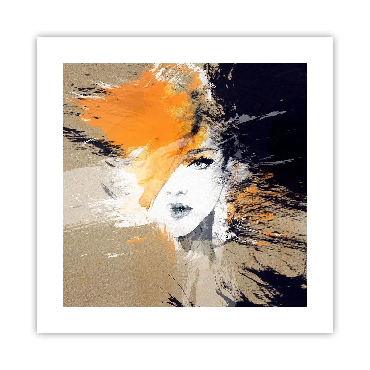 Poster - And There Was Light - 40x40 cm