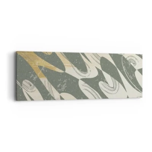 Canvas picture - Rhytmic Abstract - 90x30 cm