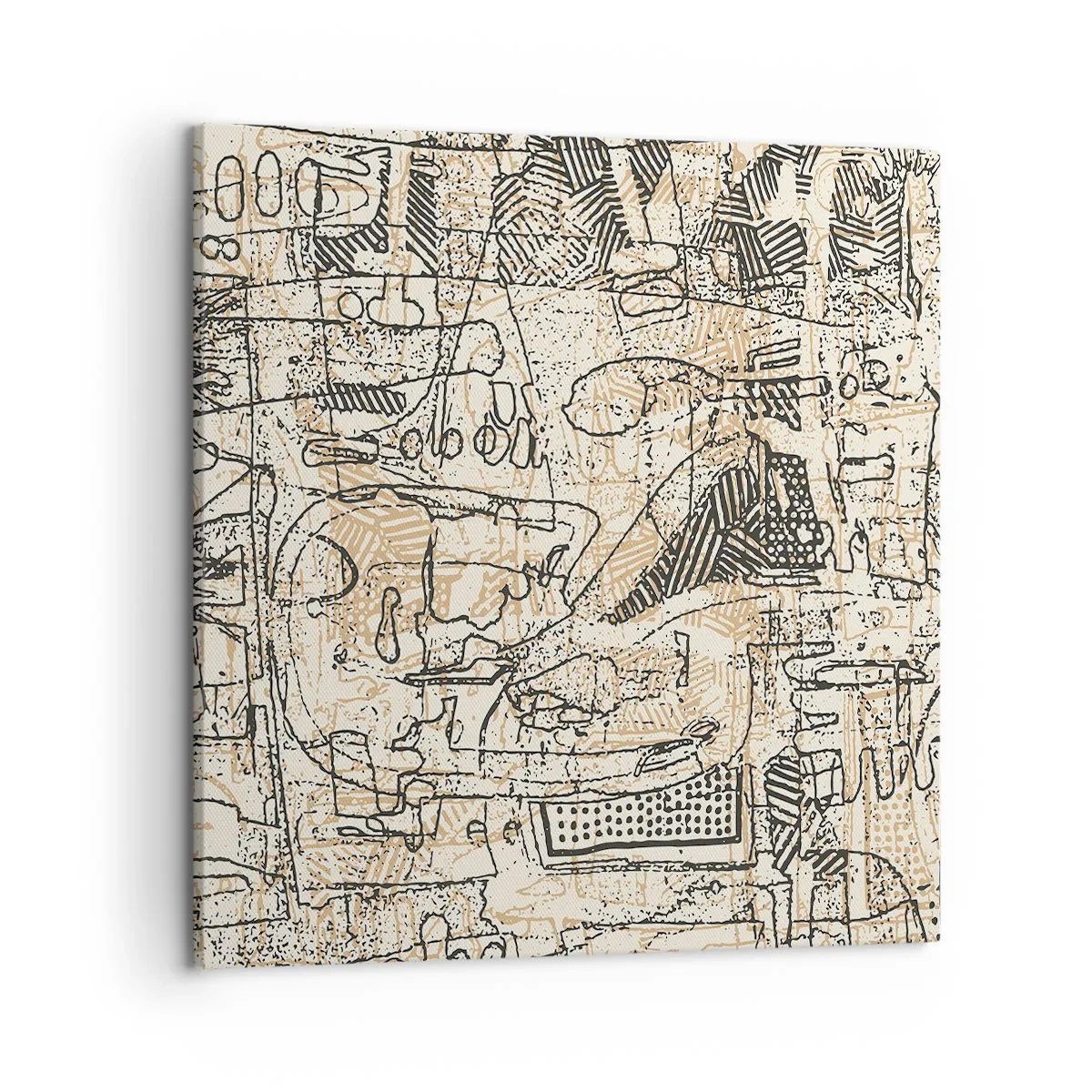 Canvas picture - Waiting to Be Decoded - 50x50 cm