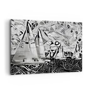 Canvas picture - Between Waves - 100x70 cm