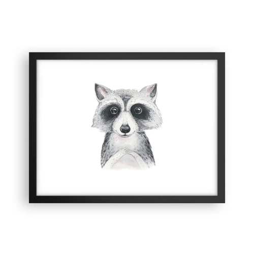 Poster in black frame - Emotional Moment - 40x30 cm