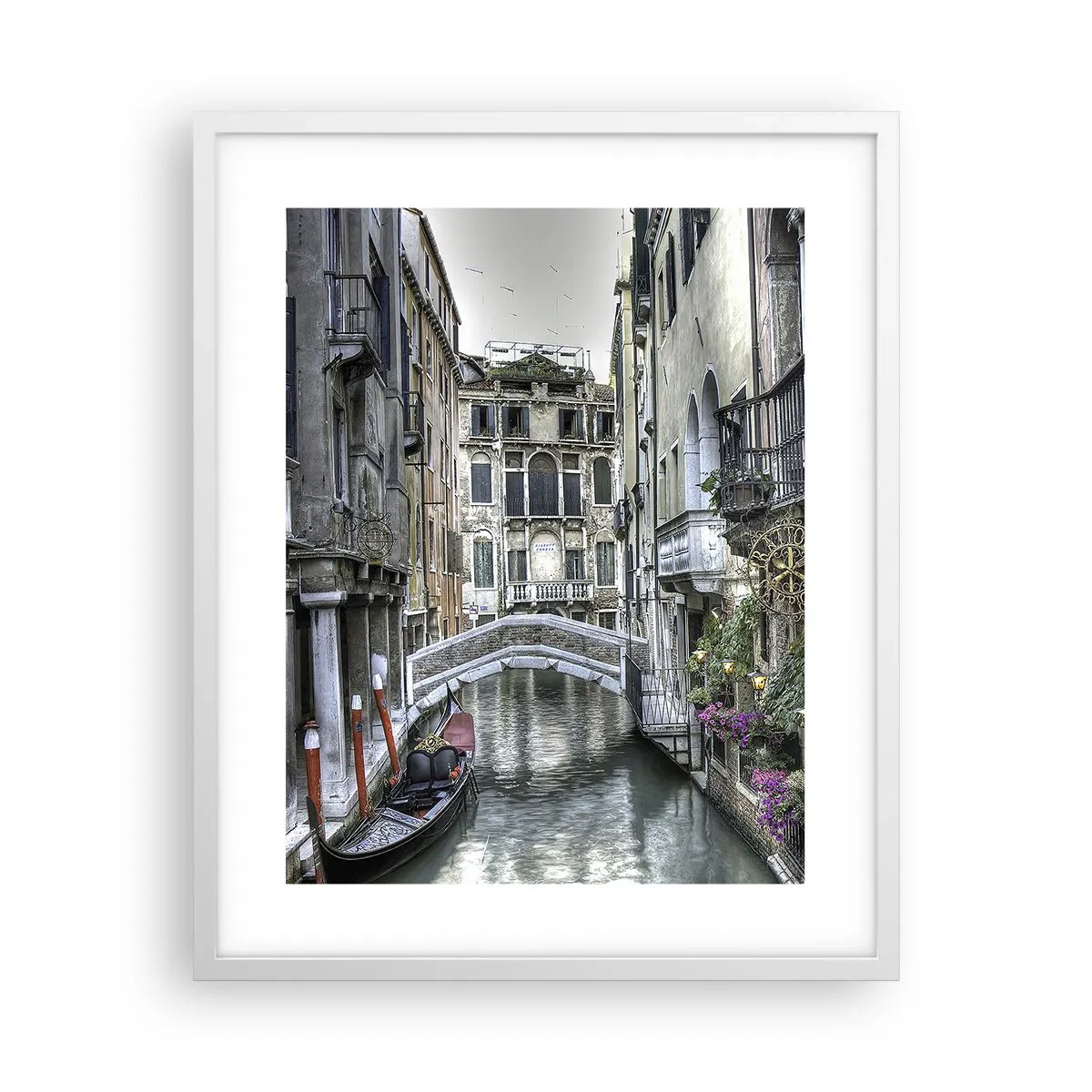 Poster in white frmae - For Centuries in Quiet Contemplation - 40x50 cm