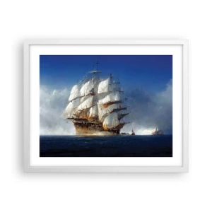 Poster in white frmae - The Great Glory! - 50x40 cm