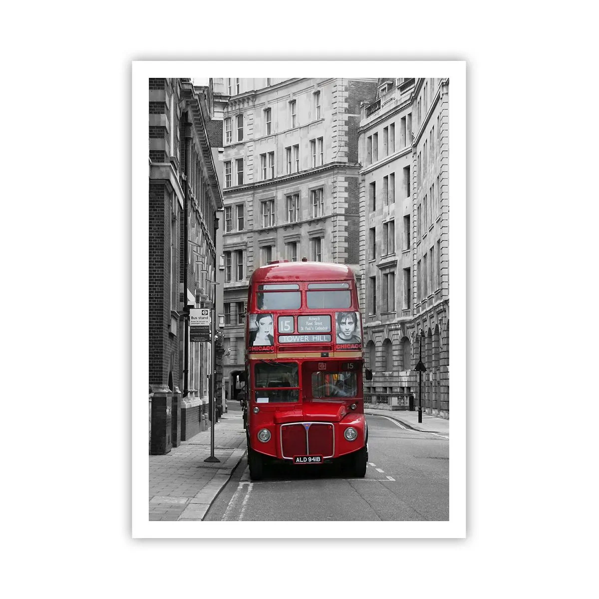 Poster - Routine Doesn't Have to Be Grey - 70x100 cm