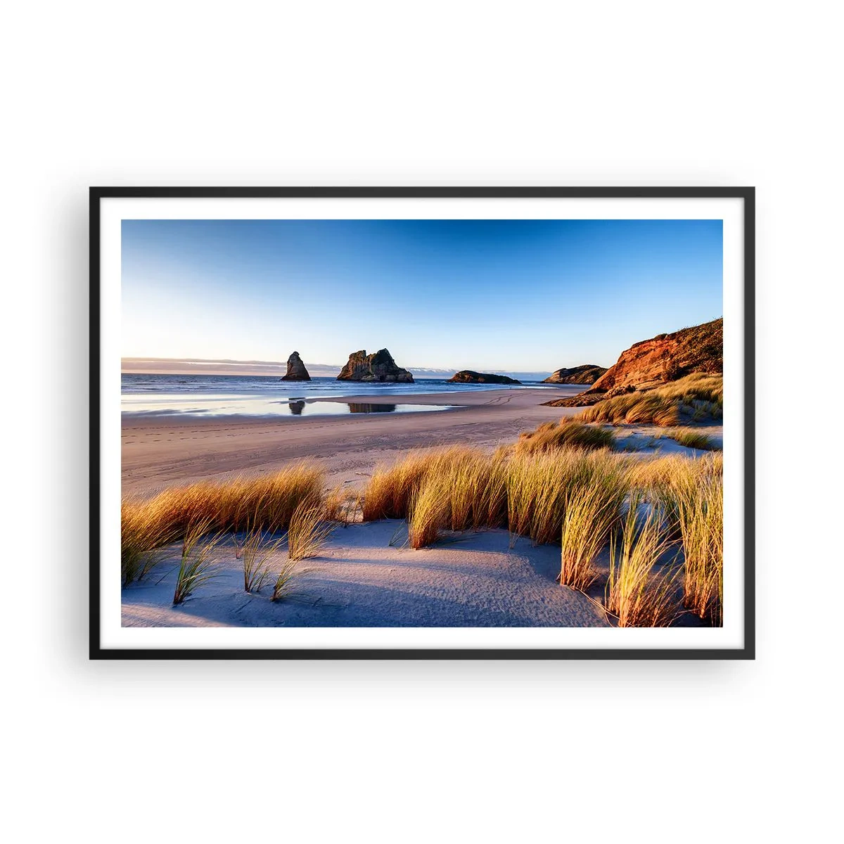 Poster in black frame - For Peace Seekers - 100x70 cm