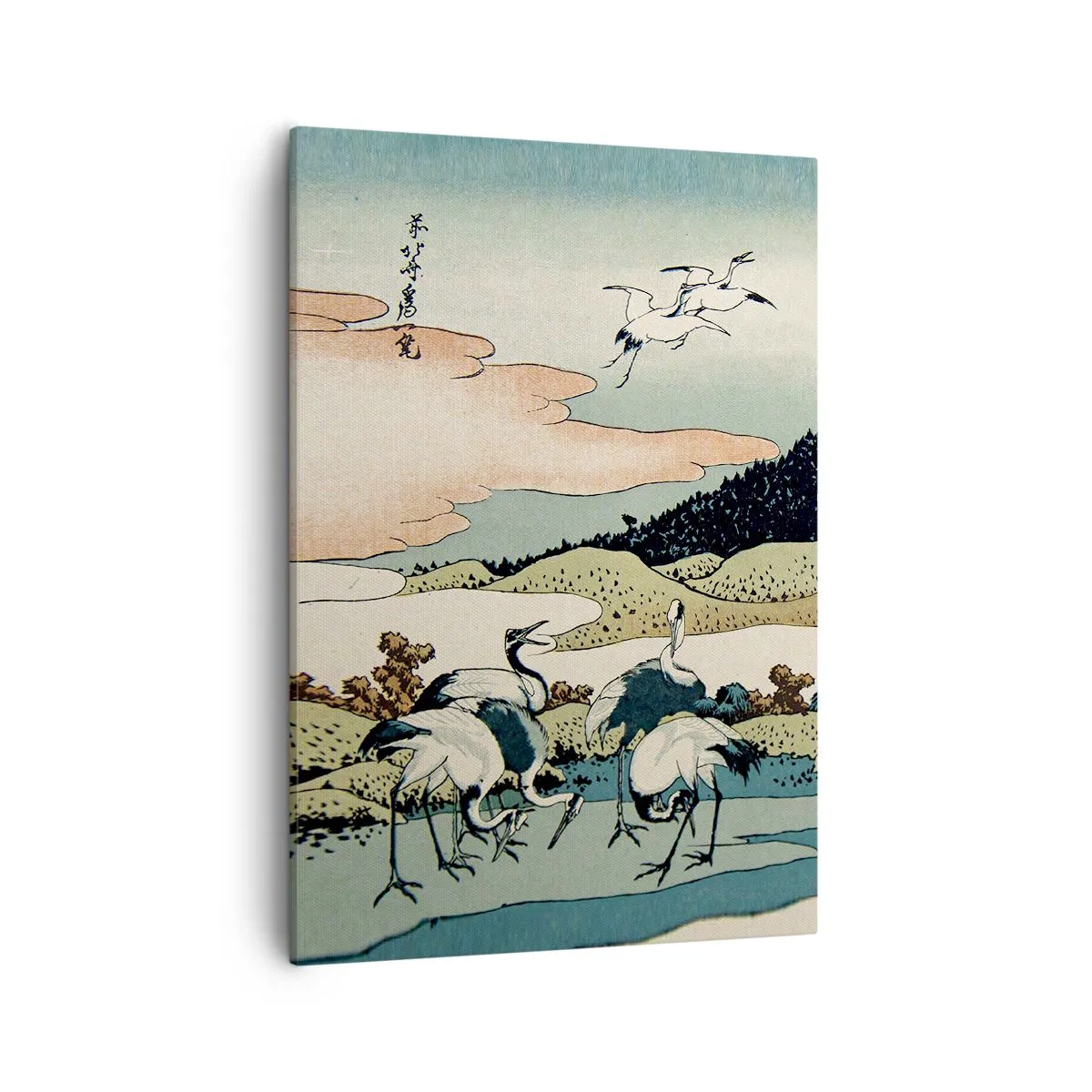 Canvas picture - In a Japanese Spirit - 50x70 cm