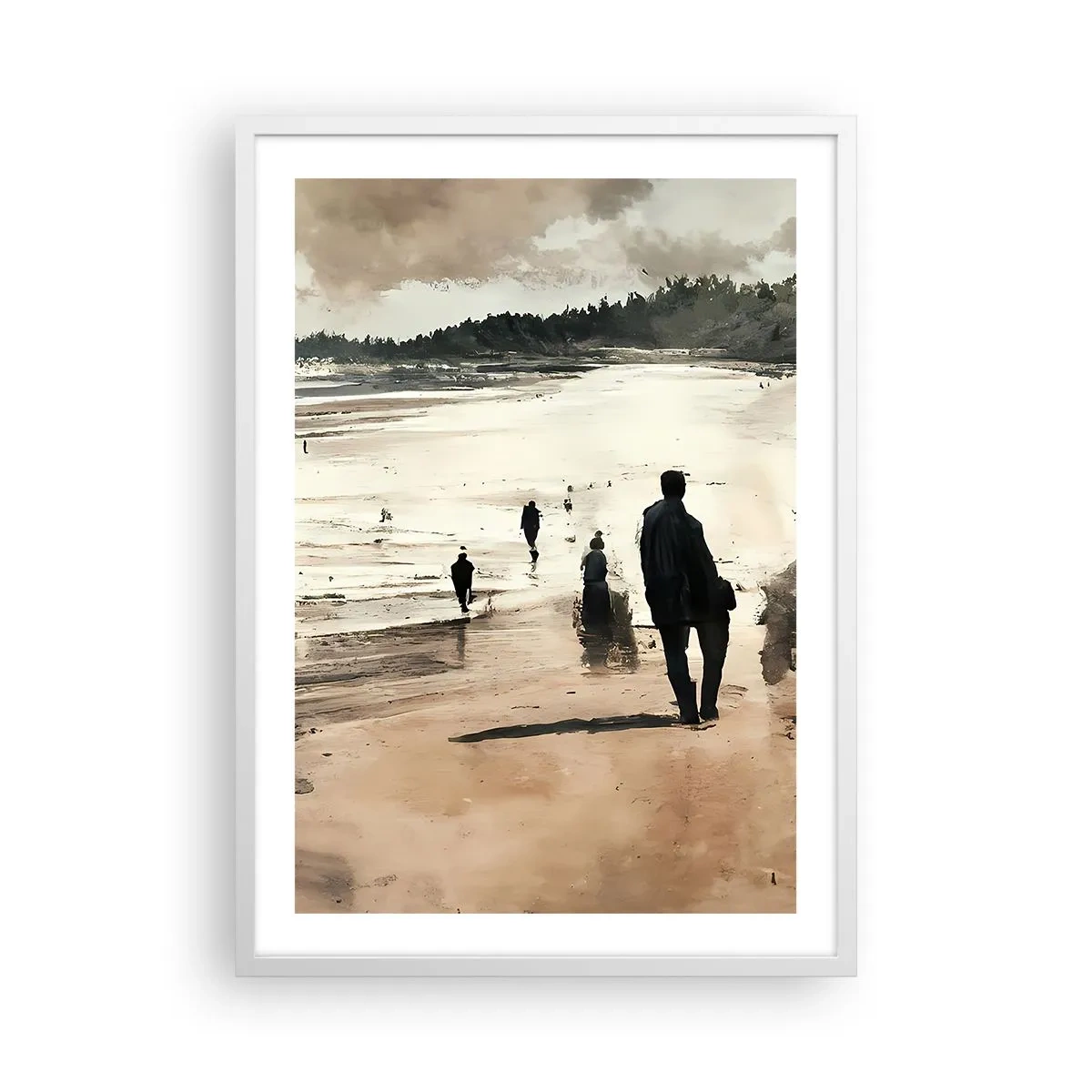 Poster in white frmae - Summoned - 50x70 cm