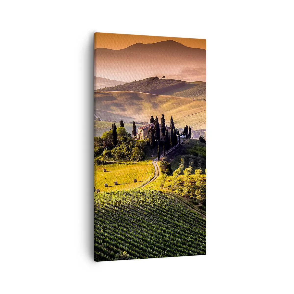 Canvas picture - Arcadia - Tuscan Landscape - 55x100 cm