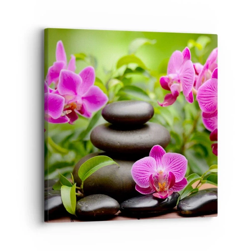 Canvas picture - Pyramid of Peace - 30x30 cm