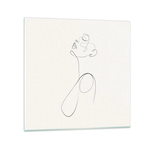 Glass picture - Entangled in Dreams - 40x40 cm