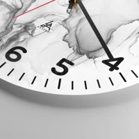 Clock face with numbers