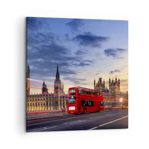 Canvas picture - Characteristic Landmarks - 50x50 cm