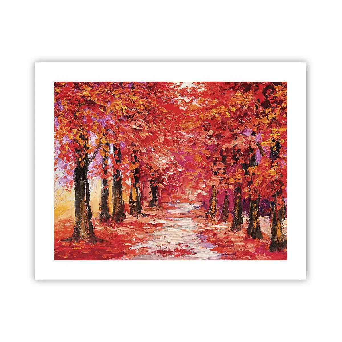 Poster - Autumnal Impression - 50x40 cm