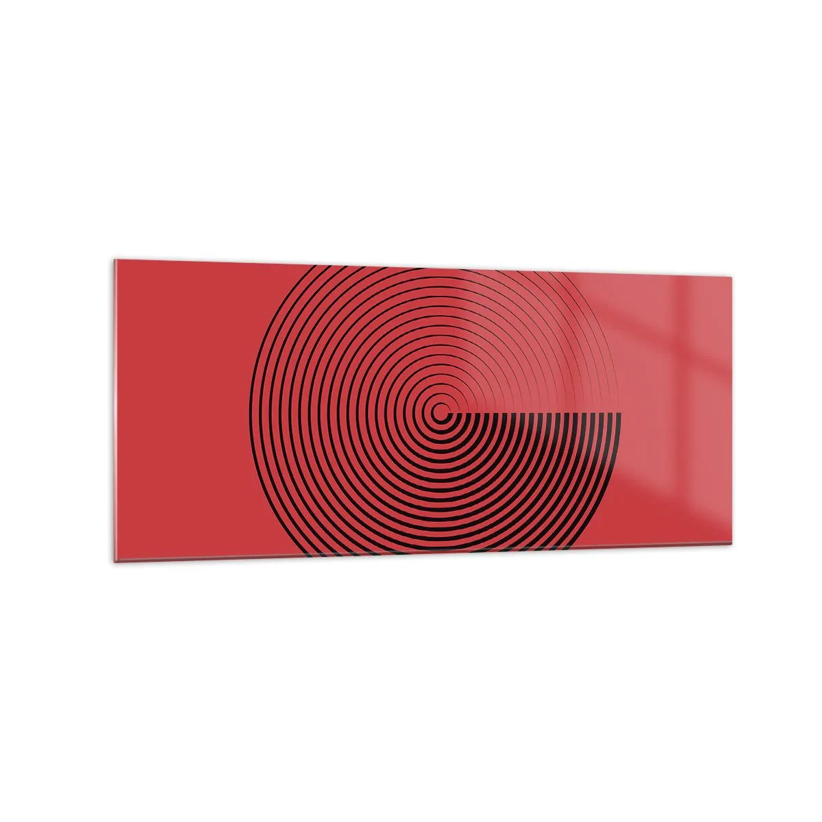 Glass picture - Circular Movement - 120x50 cm