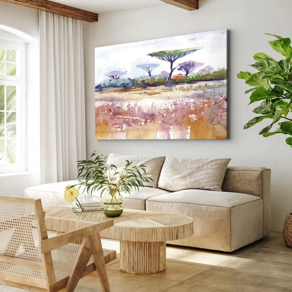 Canvas picture - Colour of Savannah - 100x70 cm