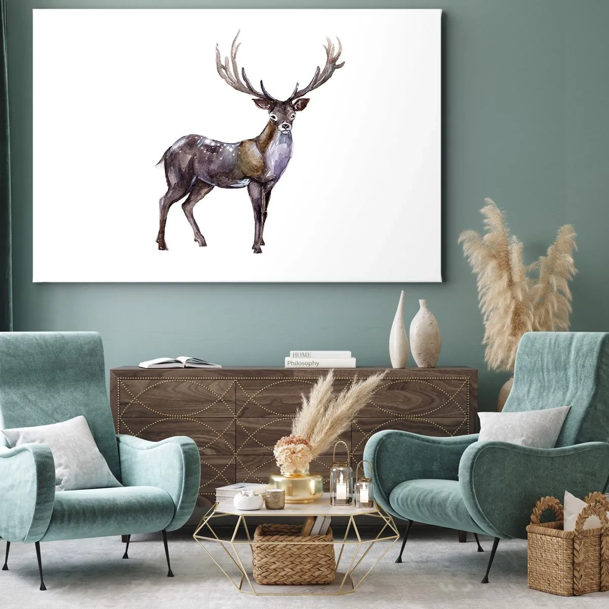 Canvas picture - King of Northern Forest - 100x70 cm