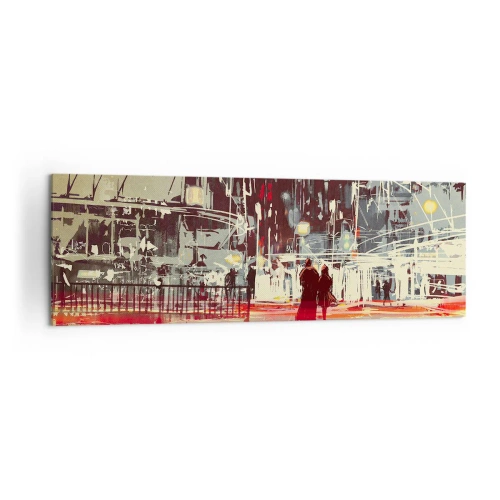 Canvas picture - Big City Trip - 160x50 cm