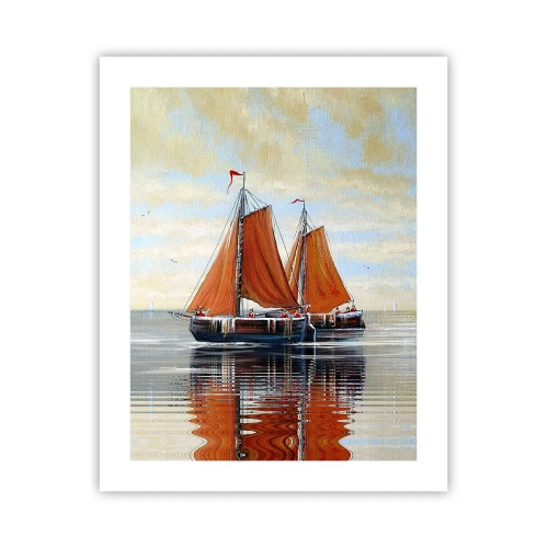 Poster - Ahoy, Sailor, Sail… - 40x50 cm