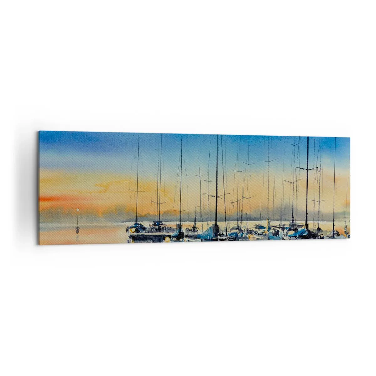 Canvas picture - The End of a Good Day - 160x50 cm