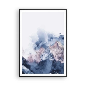 Poster in black frame - Those Summits! - 70x100 cm