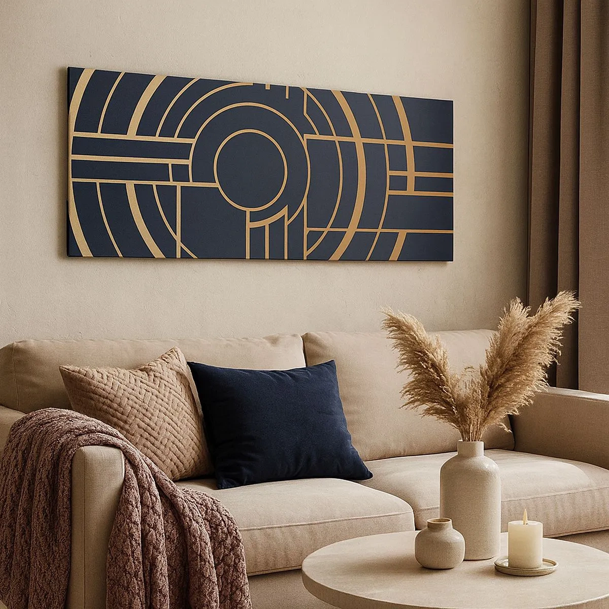 Canvas picture - Tour of Things - 100x40 cm