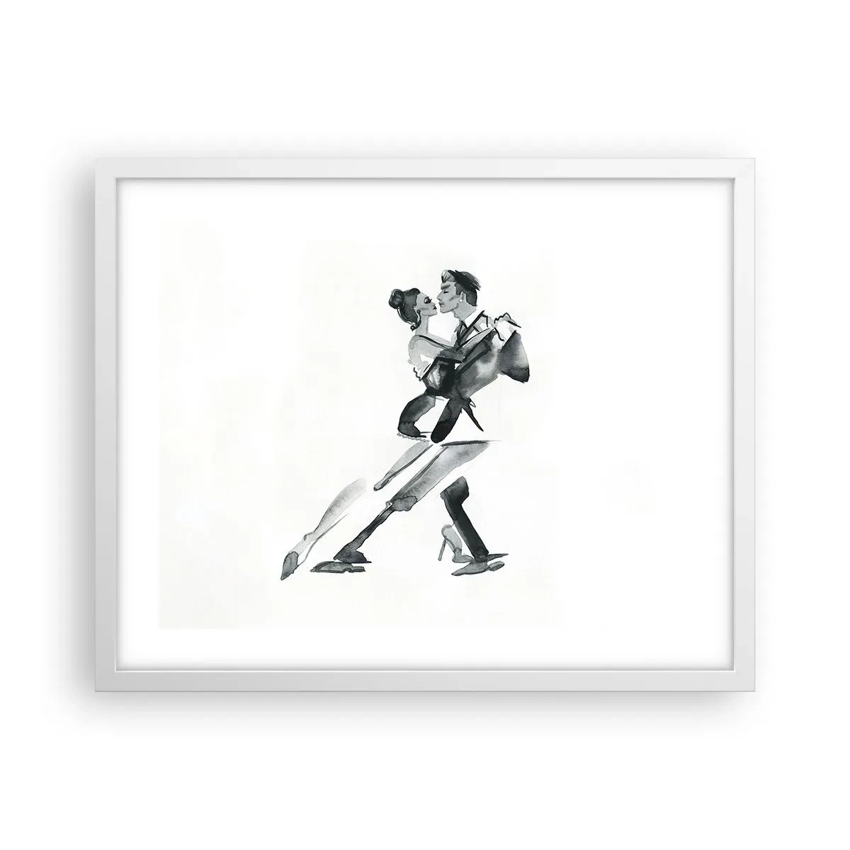 Poster in white frmae - In One Rhythm - 50x40 cm