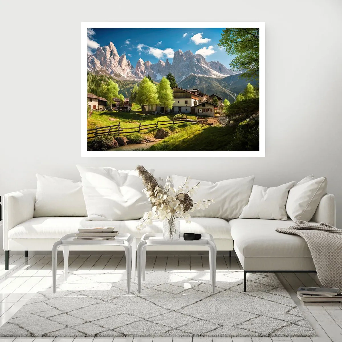 Poster - Alpine Idyll - 40x30 cm