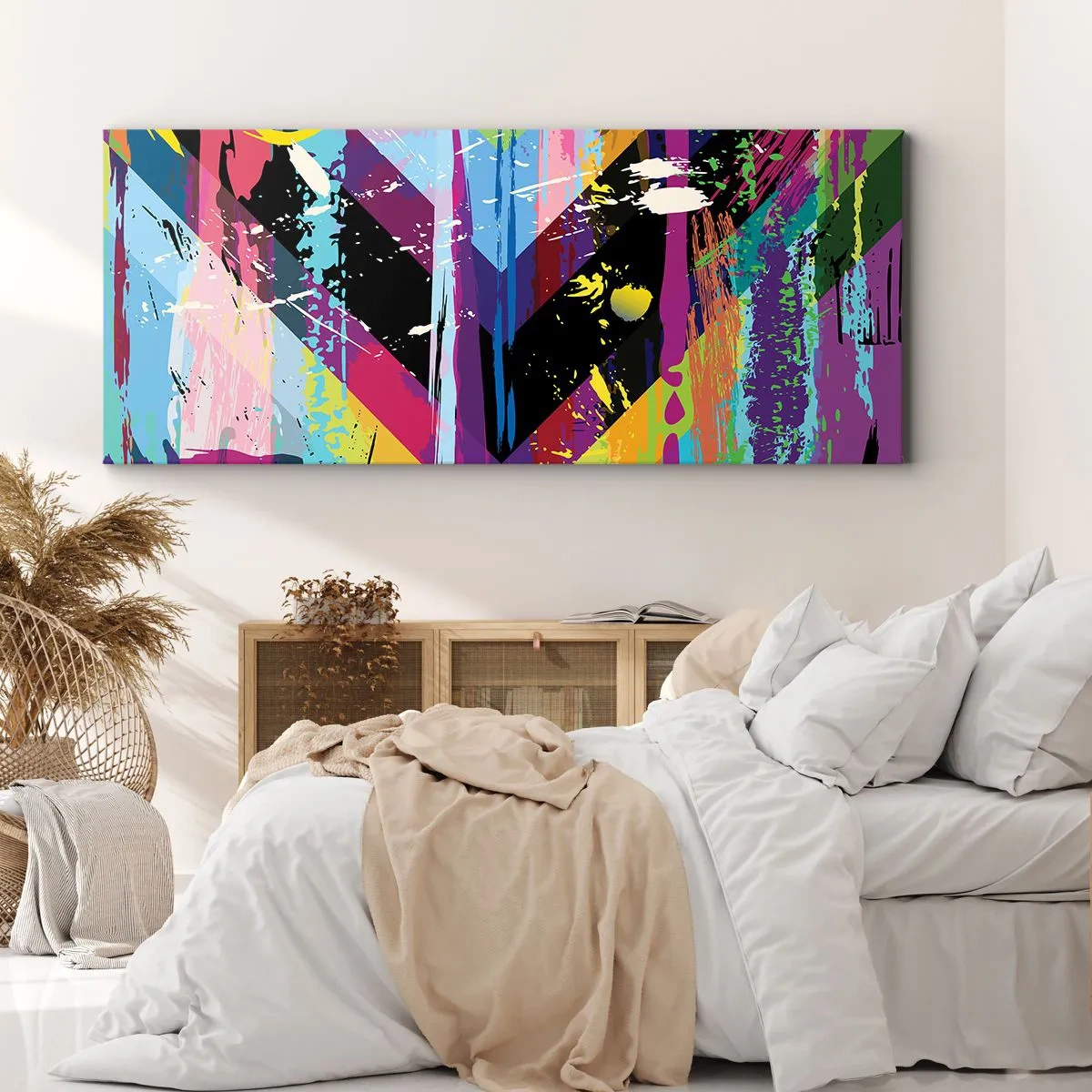 Canvas picture - From Top to Bottom - 90x30 cm