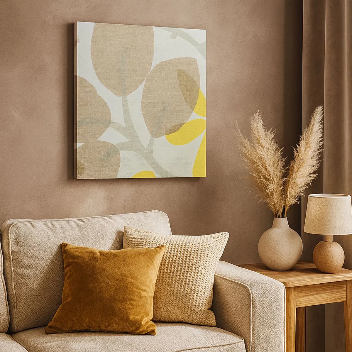 Canvas picture - Composition in Full Sunlight - 30x30 cm