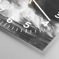 Clock face with numbers