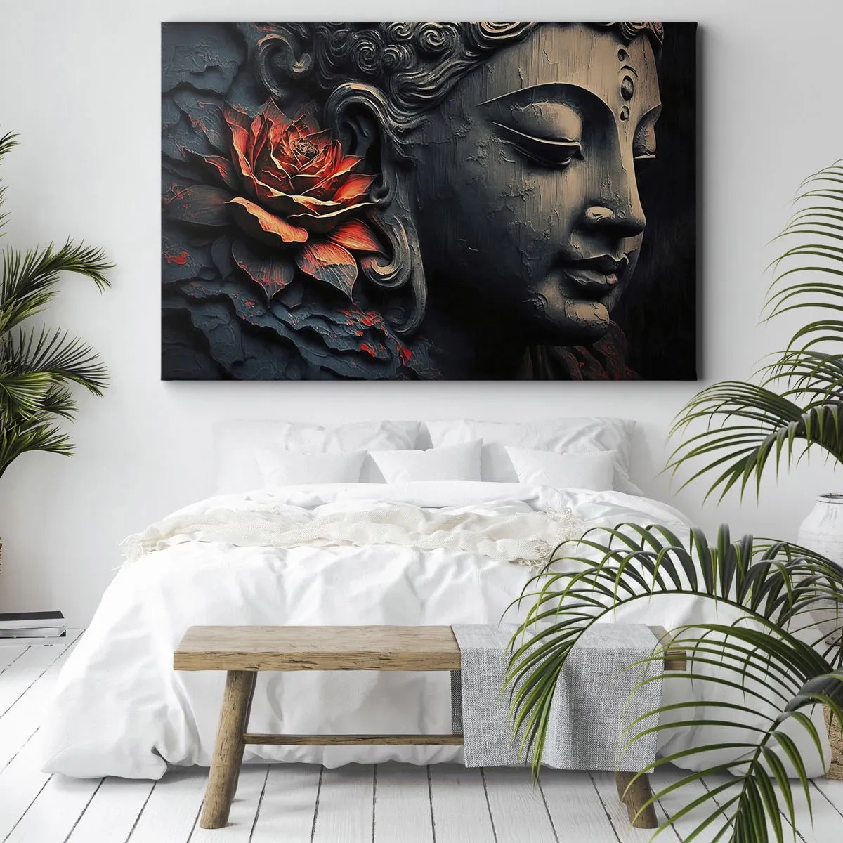 Canvas picture - In Harmony with the World - 120x80 cm