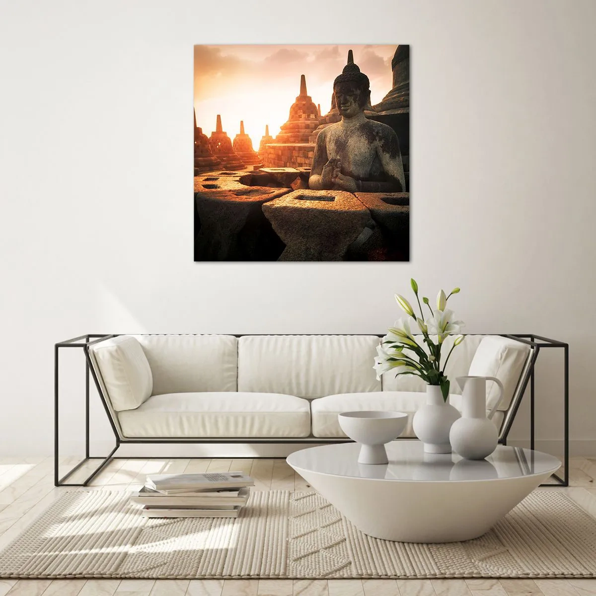 Glass picture - Weather of Great Wisdom - 50x50 cm