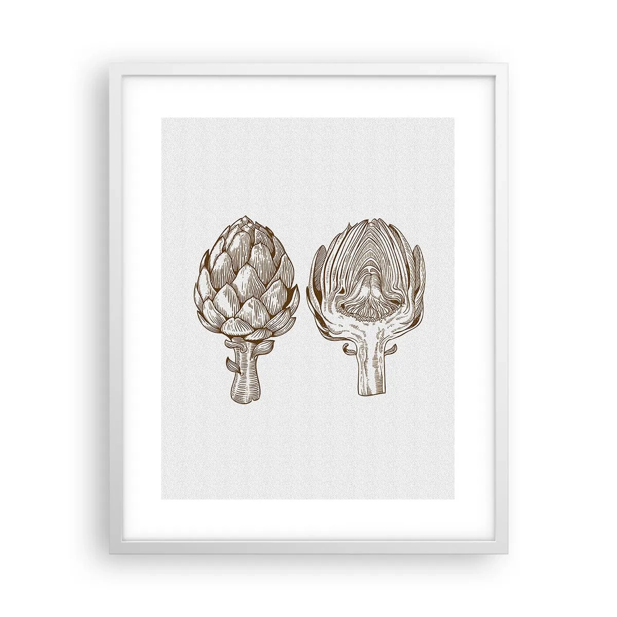 Poster in white frmae - Anatomy Lesson - 40x50 cm