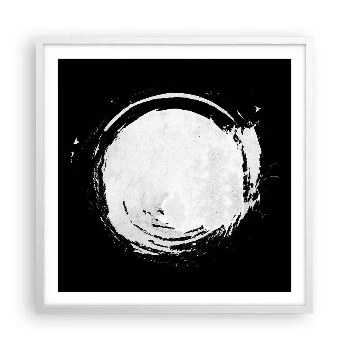 Poster in white frmae - Good Solution - 60x60 cm