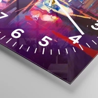 Clock face with numbers