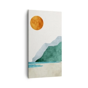 Canvas picture - Proper Landscape - 55x100 cm