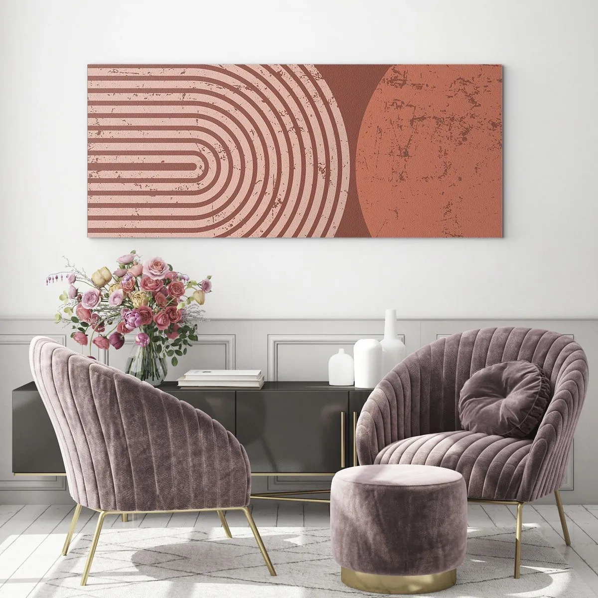 Glass picture - Close Relationship - 120x50 cm