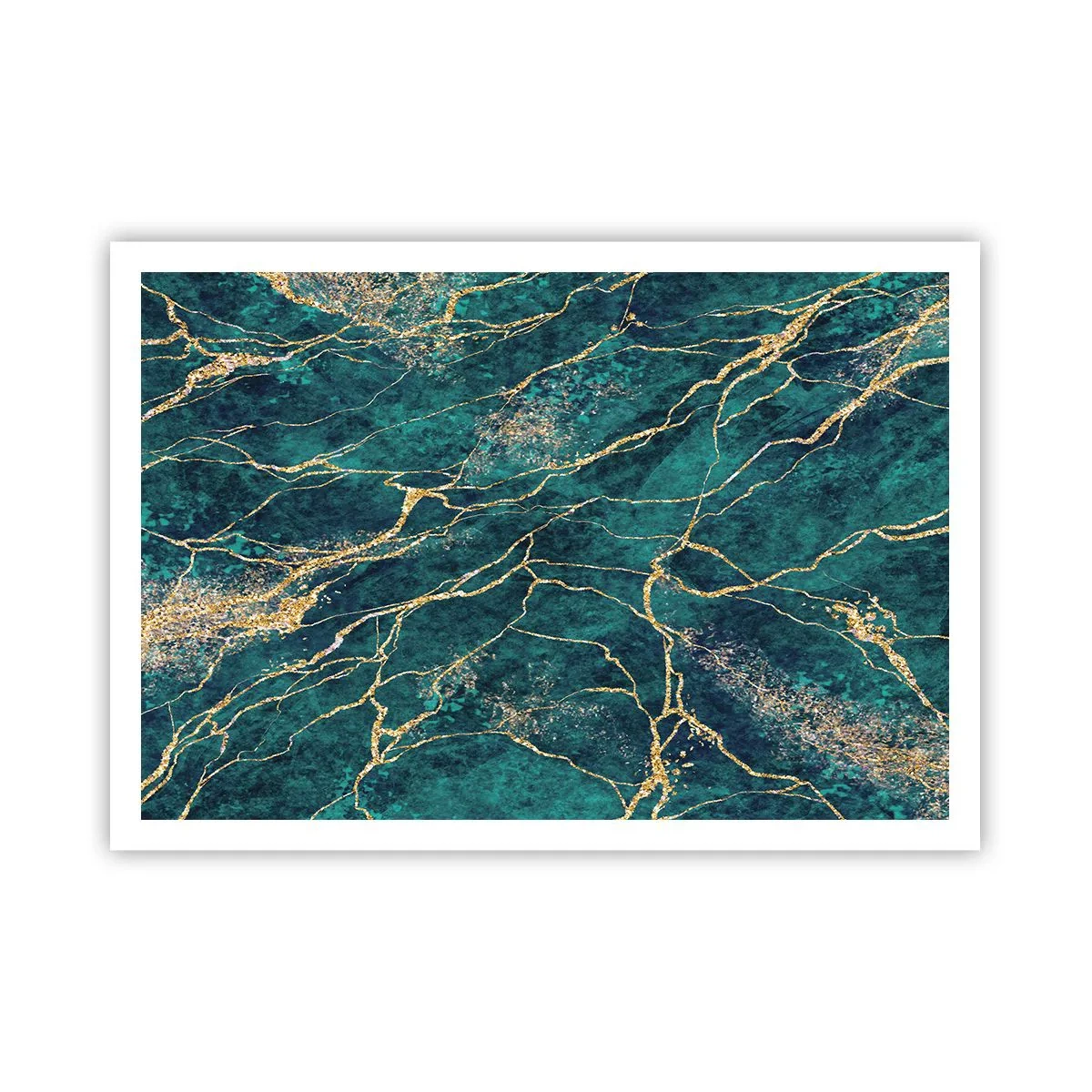 Poster - Gold Vein - 100x70 cm