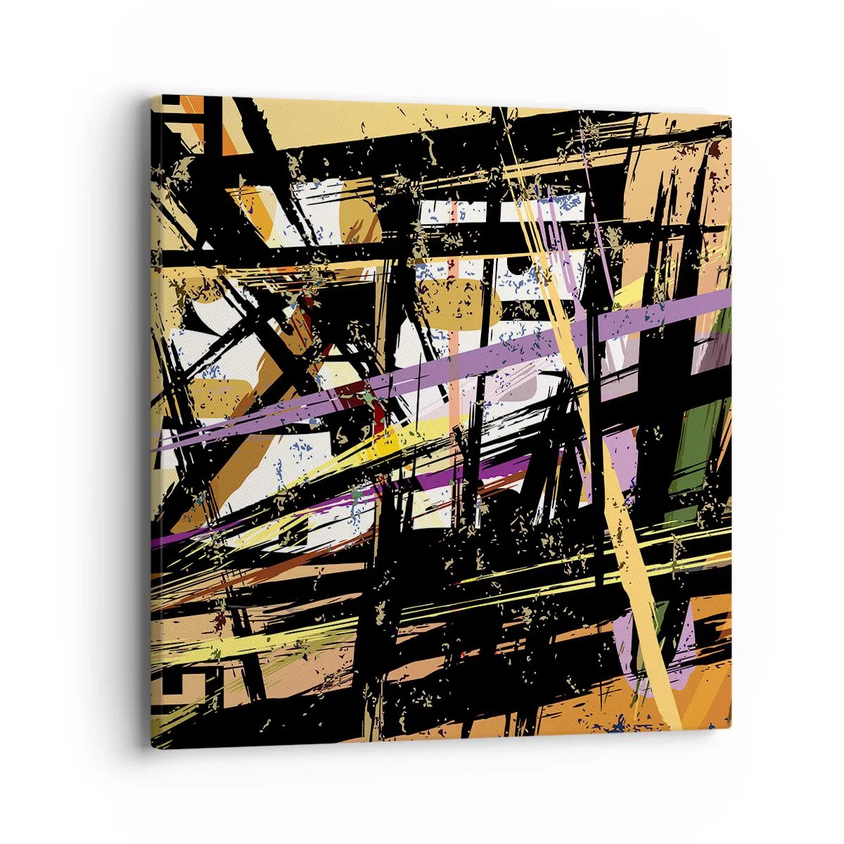 Canvas picture - Sharp Cuts - 40x40 cm