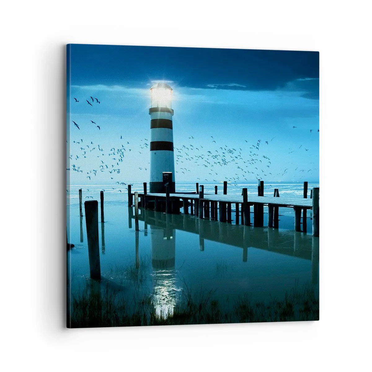 Canvas picture - And You Are Not Afraid of Darkness - 70x70 cm
